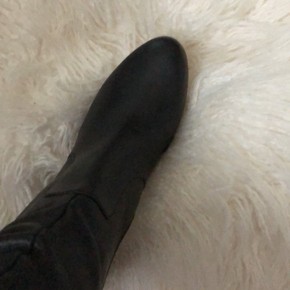 TAHARI Black Soft Nappa Leather Boots - Picture 8 of 15